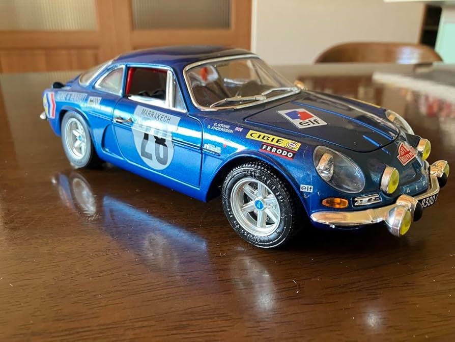 アルピーヌ ルノー A110 イタリア製 1/24 モンテカルロ タミヤ 1/24 アルピーヌ ルノー A110 モンテカルロ '71